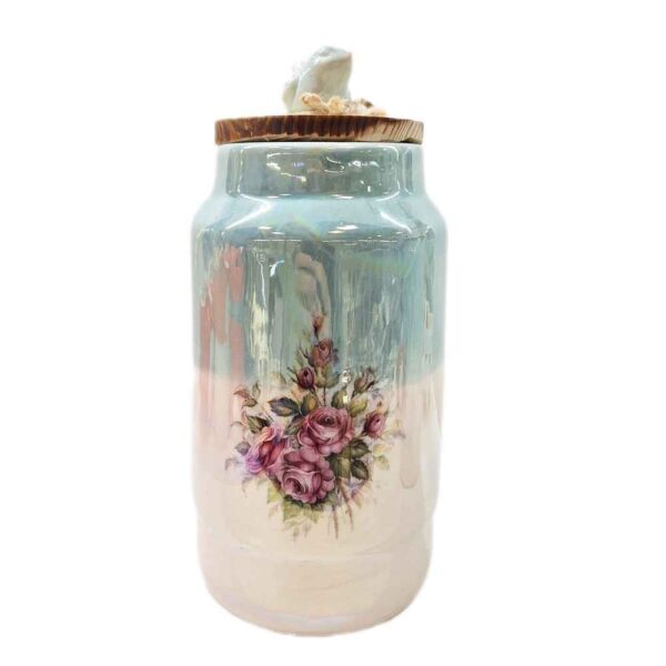 Ceramic Canister - Ideal for Kitchen Storage & Organization, Loabi