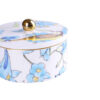 Ceramic Sugar Bowl with Lid Artistic Style Parandeh