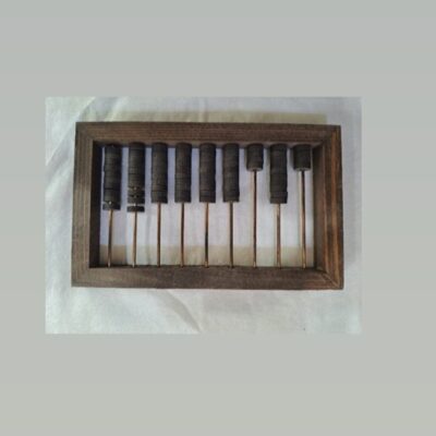 Traditional Wooden Chortkeh Persian Abacus Calculator