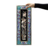 Handmade Framed Persian Engraved Copper Art Maryami – Traditional Wall Decor