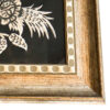 Handmade Framed Persian Engraved Copper Art Taranom – Traditional Wall Decor