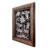 Handmade Framed Persian Engraved Copper Art Zarif – Traditional Wall Decor