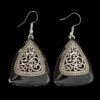 Dangle Metal Earrings with Traditional Style Shamim