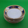 Persian Tea Saucer - Porcelain with Fardin Design (Set of 6)