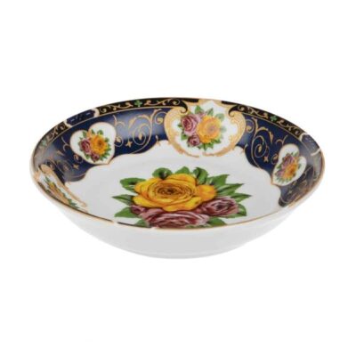 Persian Tea Saucer – Porcelain with Katrin Design (Set of 6)