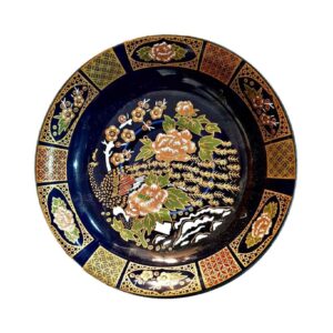 Persian Tea Saucer – Porcelain with Tavoos Design (Set of 6)