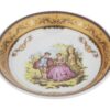 Persian Tea Saucer - Porcelain with Victoria Design (Set of 6)