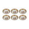 Persian Tea Saucer - Porcelain with Victoria Design (Set of 6)