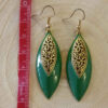 Dangle Metal Earrings with Traditional Style Naz