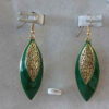 Dangle Metal Earrings with Traditional Style Naz
