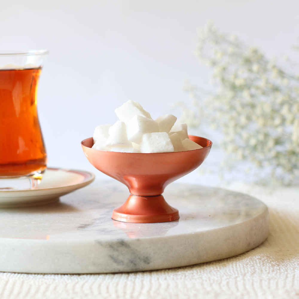 Persian Copper Candy Bowl Hammered Arghavan