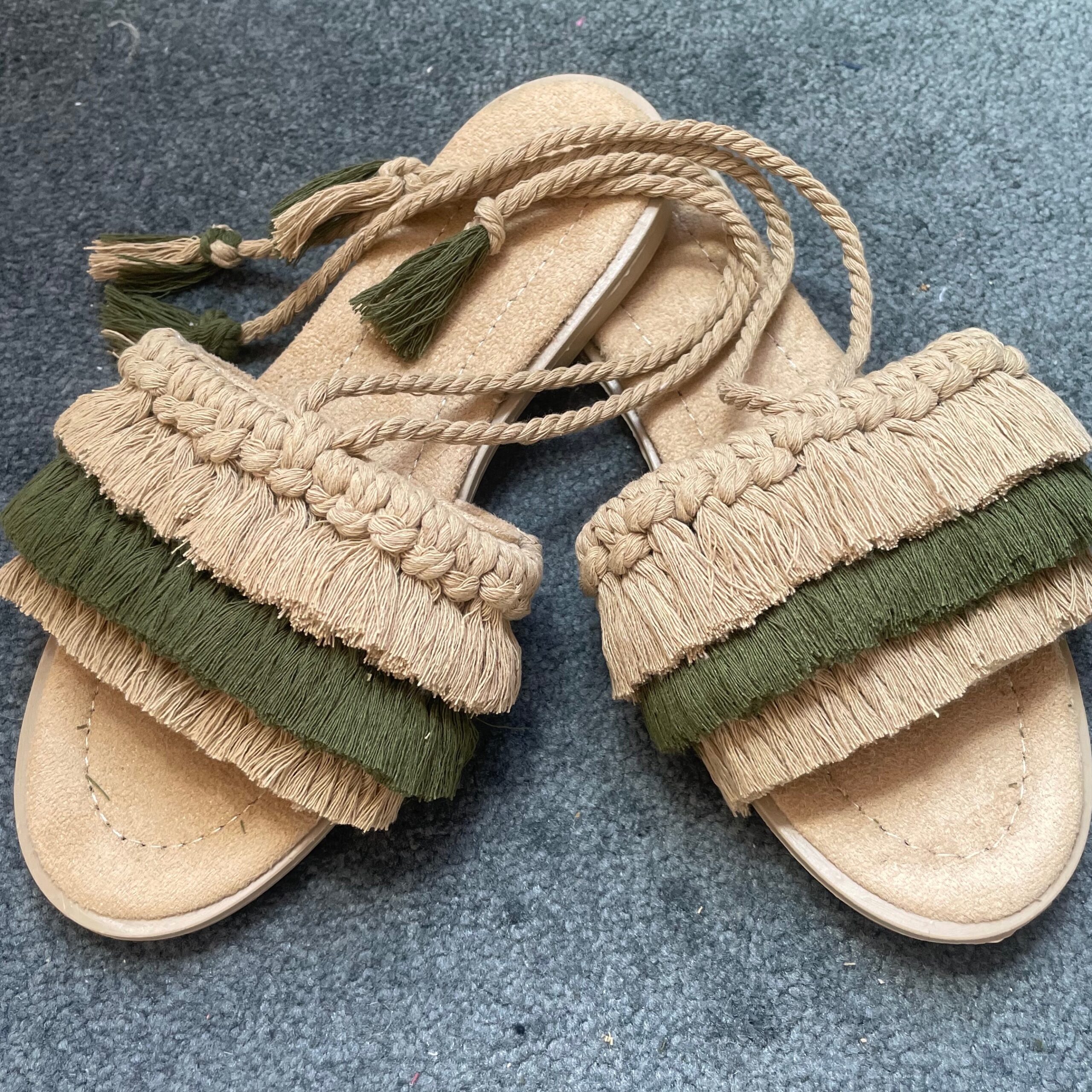 Handcrafted Macramé Sandal – Boho Footwear for Summer