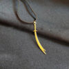 Zulfiqar Sword Necklace - Islamic Brass Sword Necklace of Imam Ali