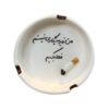 Persian Ceramic Ashtray – Handcrafted Calligraphy Design