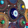 Handmade Evil Eye Wall Hanging Amulet Decor