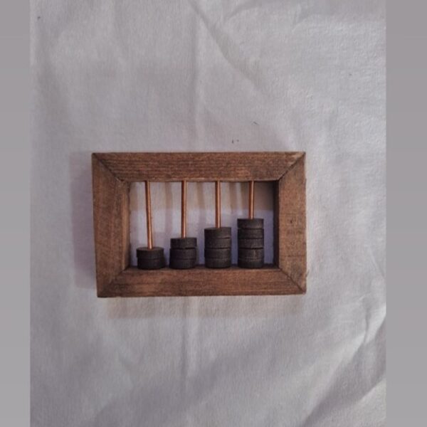 Vintage Style Wooden Chortkeh Persian Abacus