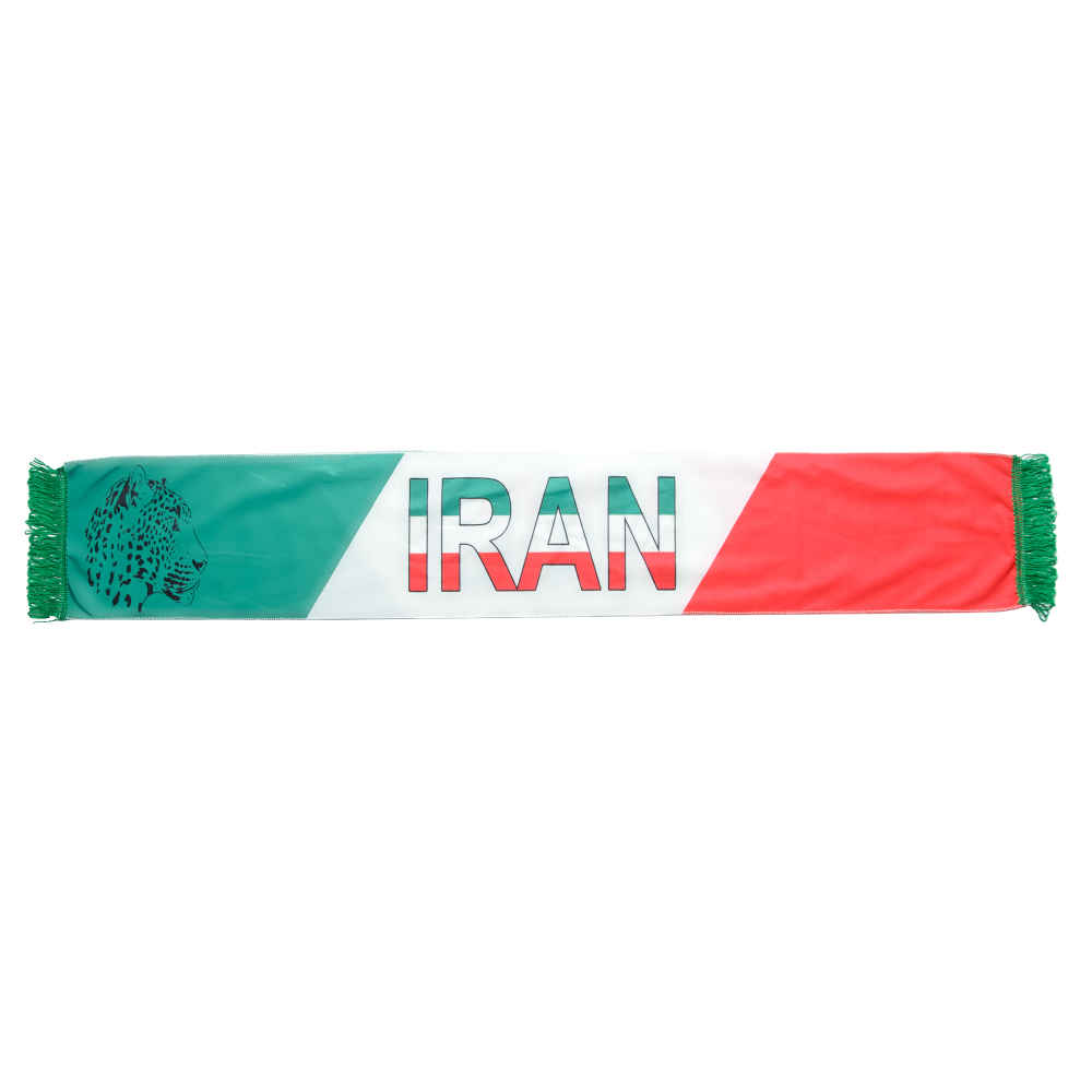 Iran Flag Football Fan Scarf
