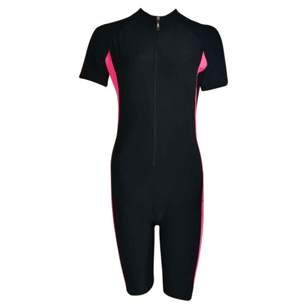 Islamic Black One-piece Women's Modest Swimsuit