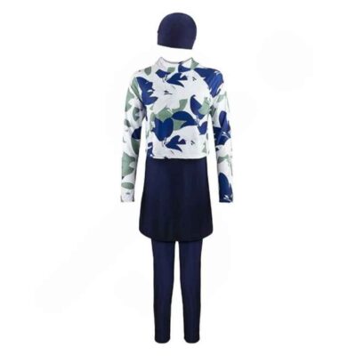 Islamic Navy Blue Women’s Modest Swimwear