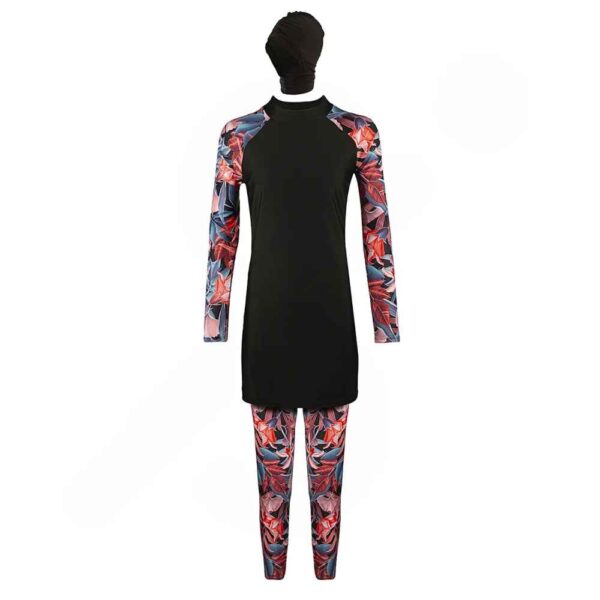 Long Sleeve Women's Modest Burkini Swimwear