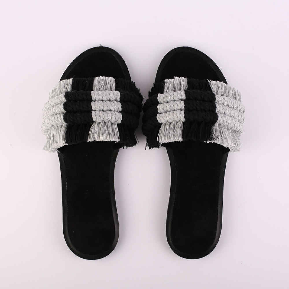 Handmade Macrame Boho Sandals Model Bahar