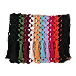 Macrame Crossbody Shoulder Bag Luxurious Handcrafted Negar