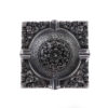 Engraved Metal Ashtray – Intricate Artistic Design Ilia