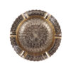 Engraved Metal Ashtray – Artistic Intricate Design