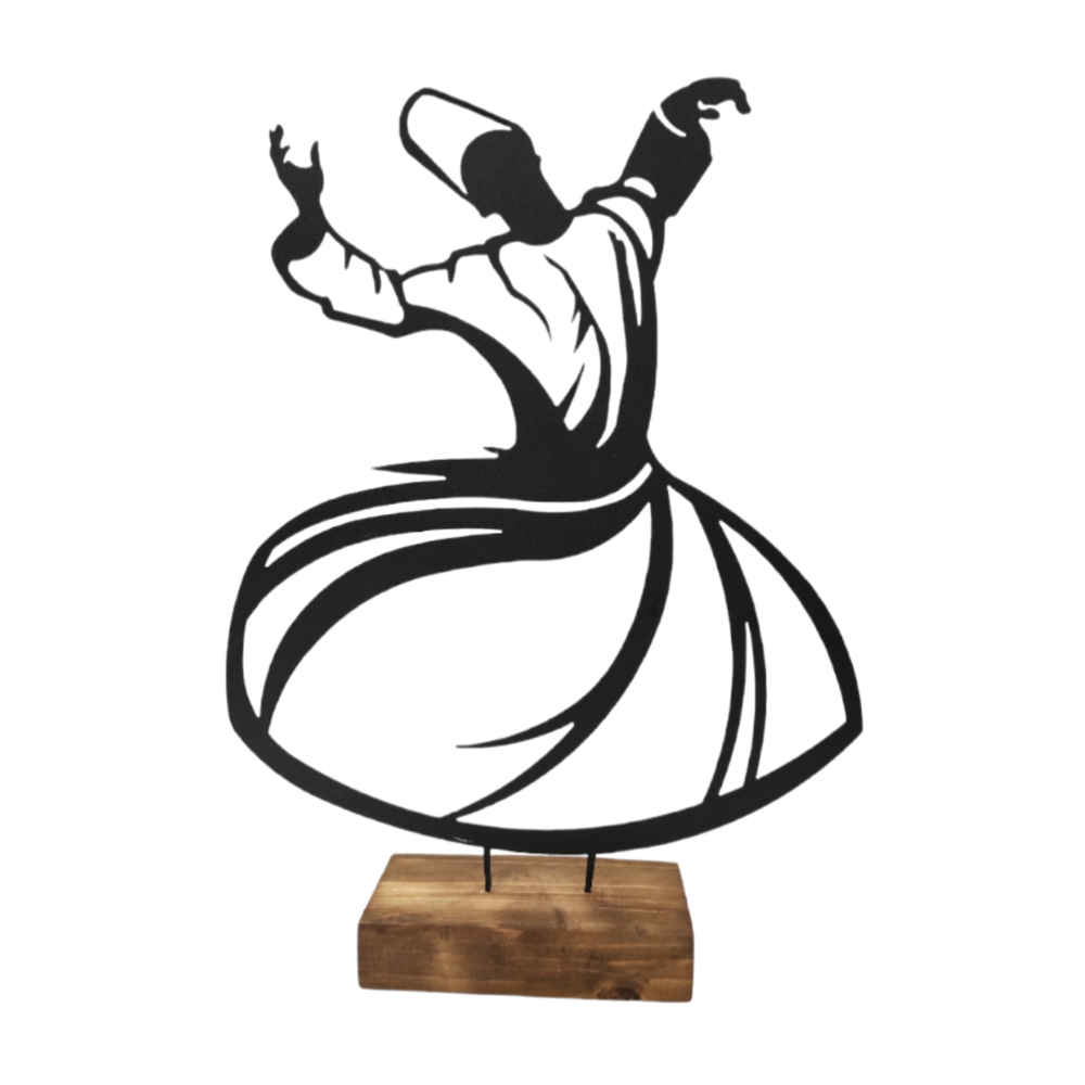 Metal Minimalist Figurine Artwork Sculpture Raghs Sama