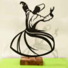 Metal Minimalist Figurine Artwork Sculpture Raghs Sama
