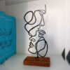 Minimalist Art Sculpture Metal Hamdam