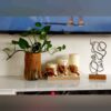 Minimalist Art Sculpture Metal Hamdam