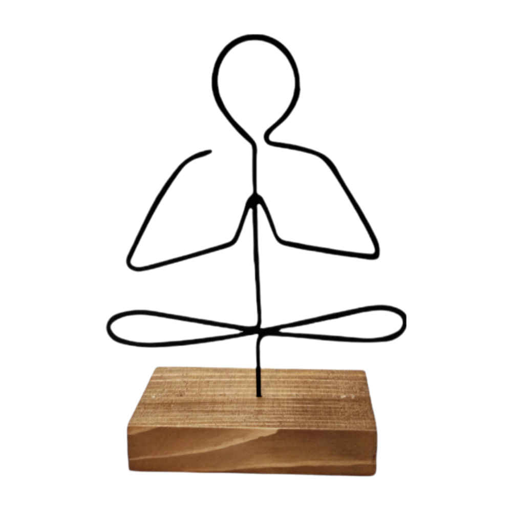 Metal Minimalist Figurine Artwork Sculpture Yuga