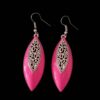 Dangle Metal Earrings with Traditional Style Naz