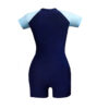 Plus Size Short Sleeve Women's Modest Swimsuit