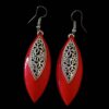 Dangle Metal Earrings with Traditional Style Naz