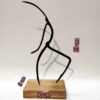 Metal Minimalist Figurine Artwork Sculpture Nita