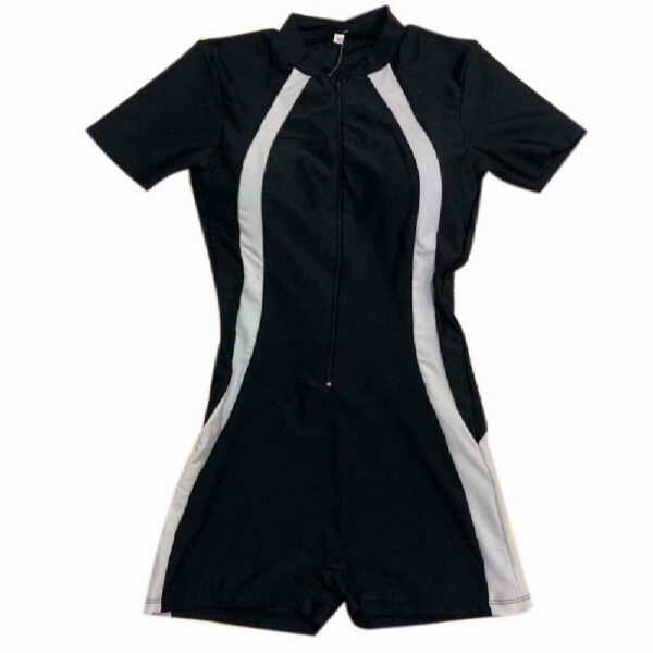 Short Sleeve Women's Modest Swimming Costume