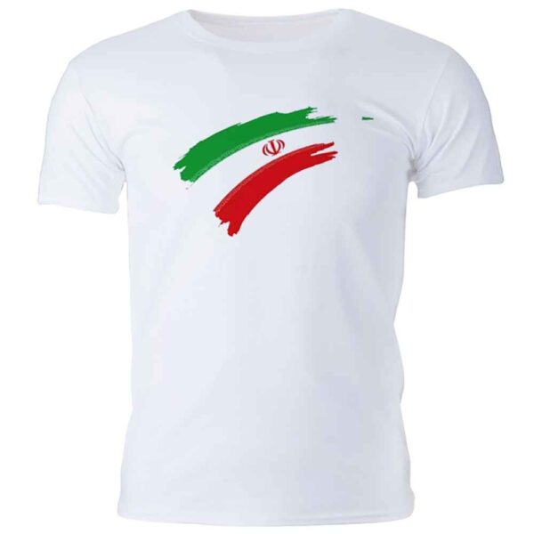 Iran Proud T-Shirt Model Flag – Wear the Iranian Flag Proudly