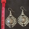 Dangle Metal Earrings with Traditional Style Niloofar