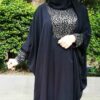 Stylish Butterfly Abaya for Women – Elegant & Comfortable Crepe Fabric