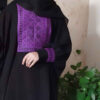 Traditional Butterfly Abaya for Muslim Women – Soft Crepe Fabric