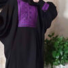 Traditional Butterfly Abaya for Muslim Women – Soft Crepe Fabric