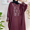 Stylish Butterfly Abaya for Women – Soft Crepe Fabric
