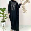Stylish Butterfly Abaya for Women – Soft Crepe Fabric