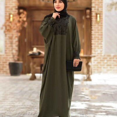 Traditional Abaya for Muslim Women with Soft Fabric