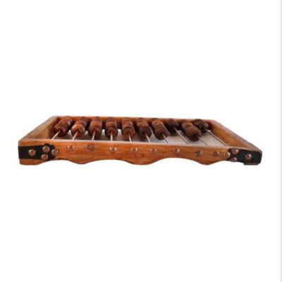 Wooden Chortkeh Persian Abacus – Traditional Calculator