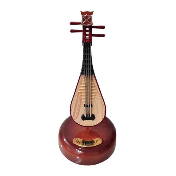 Wooden Art Deco Musical Box Model Saz