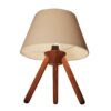 Accent Wooden Table Lamp Handcrafted Liana