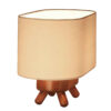 Accent Wooden Table Lamp Handcrafted Nasrin